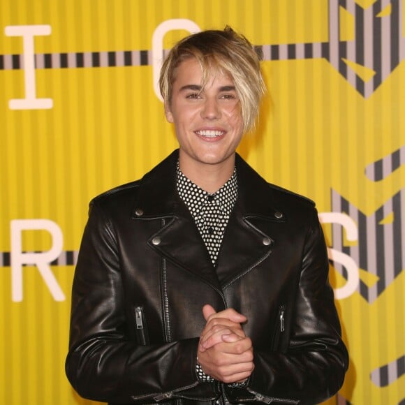 Justin Bieber - Soirée des MTV Video Music Awards à Los Angeles le 30 aout 2015. 