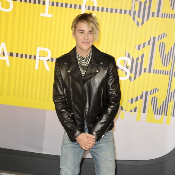 Justin Bieber - Soirée des MTV Video Music Awards à Los Angeles le 30 aout 2015.