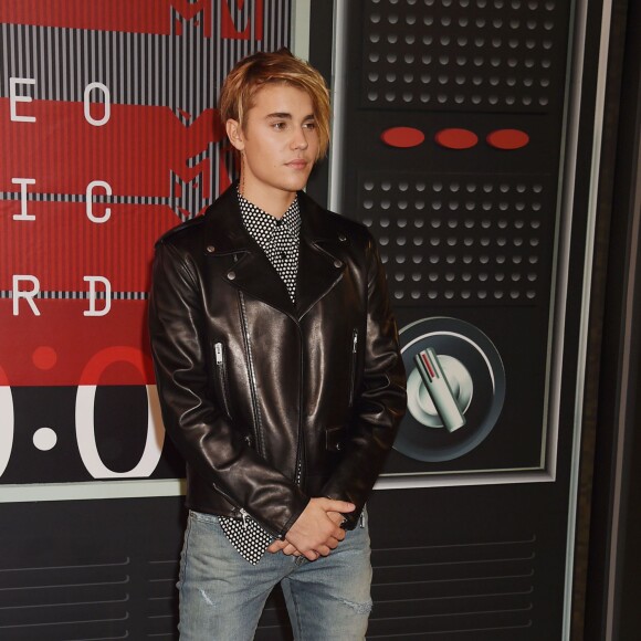 Justin Bieber - Soirée des MTV Video Music Awards à Los Angeles le 30 aout 2015.