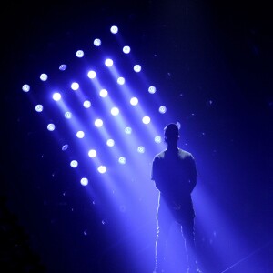 Justin Bieber sur la scène des MTV Video Music Awards le 30 août 2015 à Los Angeles 