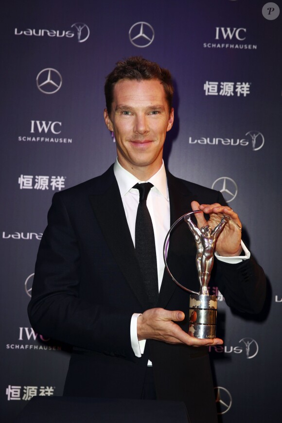 Benedict Cumberbatch - Cérémonie des Laureus World Sport Awards 2015 à Shangai le 15 avril 2015 