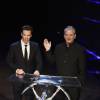 Benedict Cumberbatch et Bill Murray - Cérémonie des Laureus World Sport Awards 2015 à Shangai le 15 avril 2015