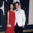  Sophie Hunter et Benedict Cumberbatch lors de la soir&eacute;e Vanity Fair Oscar Party &agrave; Beverly Hills, Los Angeles, le 22 f&eacute;vrier 2015 