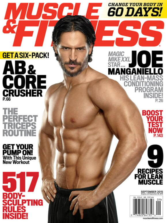 Retrouvez l'intégralité de l'interview de Joe Manganiello dans le dernier numéro du magazine Muscle & Fitness.