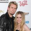 Avril Lavigne, Chad Kroeger a la soiree "2013 Billboard Music Awards" au "MGM Grand Garden Arena" a Las Vegas, le 19 mai 2013 .