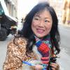 Margaret Cho dans les rues de New York le 5 janvier 2015