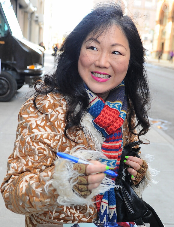 Margaret Cho dans les rues de New York le 5 janvier 2015