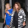 Caitlyn Jenner et Candis Cayne svont dîner chez Fig &amp; Olive à West Hollywood, Los Angeles, le 3 septembre 2015