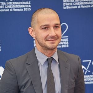 Shia LaBeouf au photocall du film "Man Down" lors du 72e Festival du Film de Venise, la Mostra. Le 6 septembre 2015