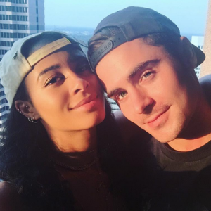 Sami Miro et Zac Efron fêtent leur premier anniversaire en couple / photo postée sur Instagram.