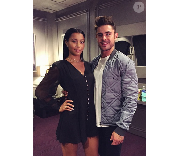 Sami Miro et Zac Efron avant la cérémonie des MTV Video Music Awards / photo postée sur Instagram.