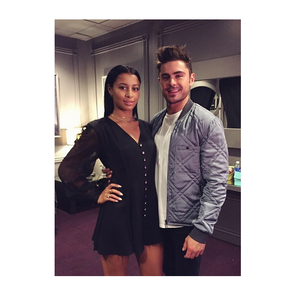 Sami Miro et Zac Efron avant la cérémonie des MTV Video Music Awards / photo postée sur Instagram.