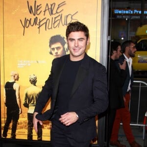 Zac Efron à la première de « We Are Your Friends » à Hollywood, le 20 aout 2015