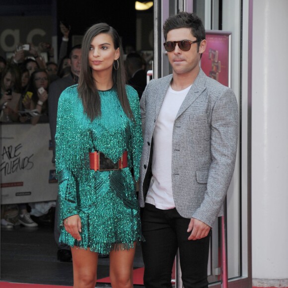 Emily Ratajkowski, Zac Efron - Avant-première du film "We Are Your Friends" au Kinepolis Lomme (Lille), le 12 août 2015.