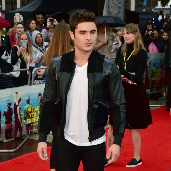 Zac Efron - Avant-première du film "We Are Your Friends" à Londres, le 11 août 2015.