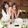 Daisy Lowe et Alexa Chung assistent au dîner de coup d'envoi de la Fashion Week organisé par Roger Vivier et mytheresa.com, au 58 Gansevoort. New York, le 9 septembre 2015.