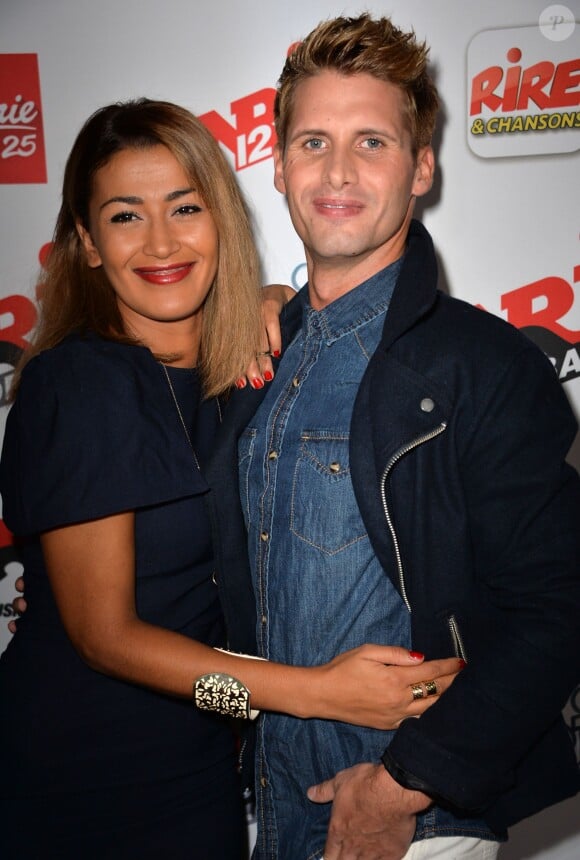 Karima Charni et Benoît Dubois - Conférence de rentrée du groupe NRJ Global au musée du Quai Branly à Paris le 10 septembre 2015.