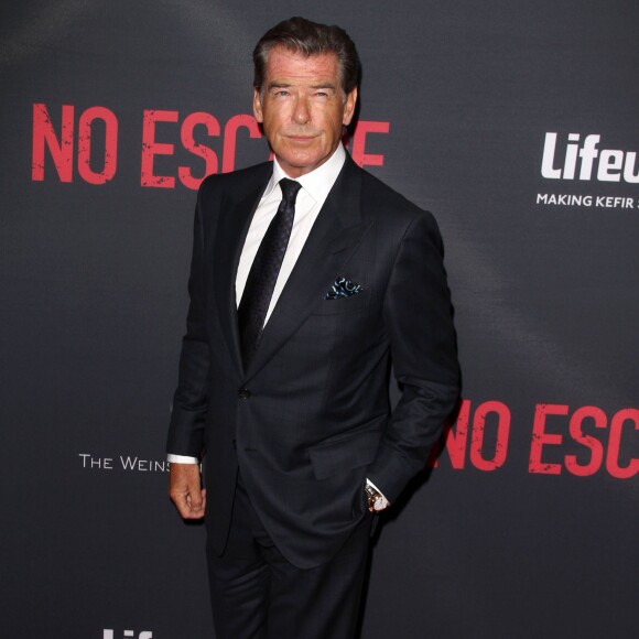 Pierce Brosnan - Avant-première du film "No Escape" à Los Angeles, le 17 août 2015.