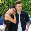 Selena Gomez et Brooklyn Beckham assistent à la présentation de la collection printemps-été 2016 de Polo Ralph Lauren au Gallow Green, restaurant de l'hôtel McKittrick. New York, le 11 septembre 2015.