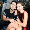 Joe Jonas et Gigi Hadid assistent à la soirée Rebel Fashion du magazine Nylon à l'Up&Down. New York, le 10 septembre 2015.