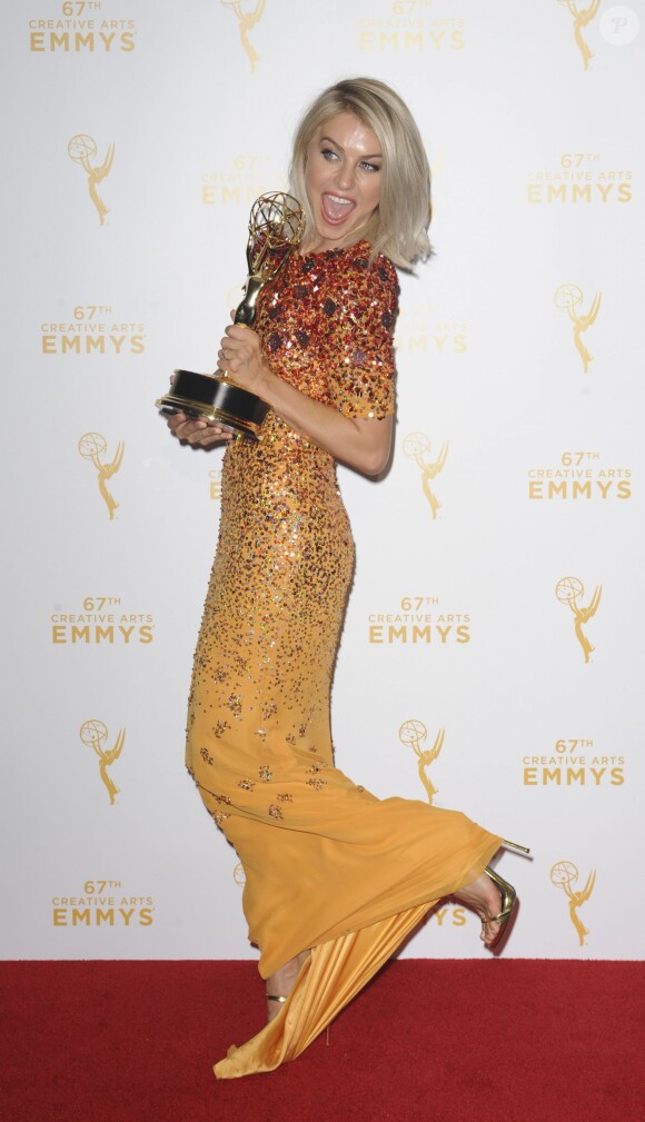 Julianne Hough in the press room of the Creative Arts Emmy Awards at Microsoft Theater in Los Angeles, CA, USA, on September 12, 2015. Photo by Apega/ABACAPRESS.COM13/09/2015 - Los Angeles