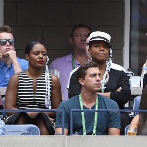 Queen Latifah lors de la finale dame de l'US Open Flavia Pennetta et Roberta Vinci à l'USTA Billie Jean King National Tennis Center de Flushing dans le Queens à New York le 12 septembre 2015