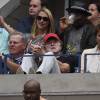 Robert Redford lors de la finale dame de l'US Open entre Flavia Pennetta et Roberta Vinci à l'USTA Billie Jean King National Tennis Center de Flushing dans le Queens à New York le 12 septembre 2015