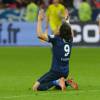 Edinson Cavani lors de la rencontre entre le PSG et Auxerre en finale de Coupe de France au Stade de France à Saint-Denis, le 30 mai 2015