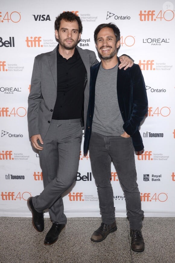 Jonas Cuaron et Gael Garcia Bernal - Avant-première du film Desierto dans le cadre du festival du film de Toronto le 13 septembre 2015
