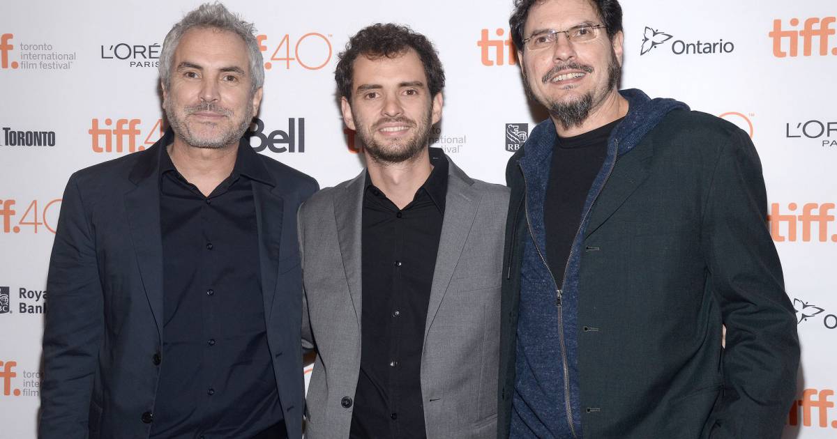 Alfonso Cuaron, Jonas Cuaron et Carlos Cuaron - Avant-première du film ...