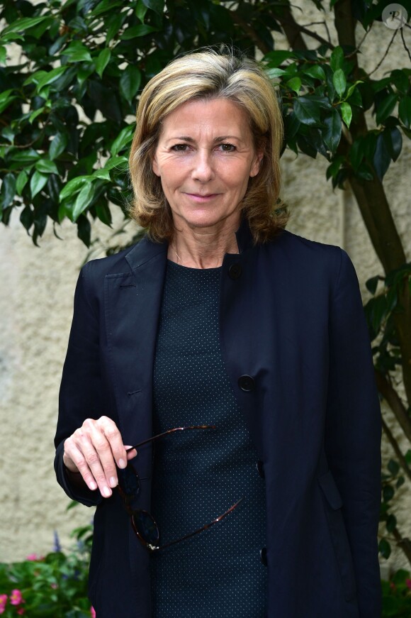 Claire Chazal, à l'Hôtel Le Marois à Paris le 15 juin 2015.