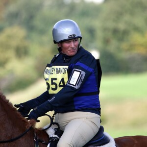 Zara Phillips en compétition le 12 septembre 2015 au concours complet Whatley Manor Gatcombe à Gatcombe Park (Gloucestershire).