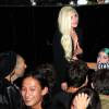 Lady Gaga assiste au défilé Brandon Maxwell printemps-été 2016 dans un restaurant Mr. Chow. New York, le 14 septembre 2015.