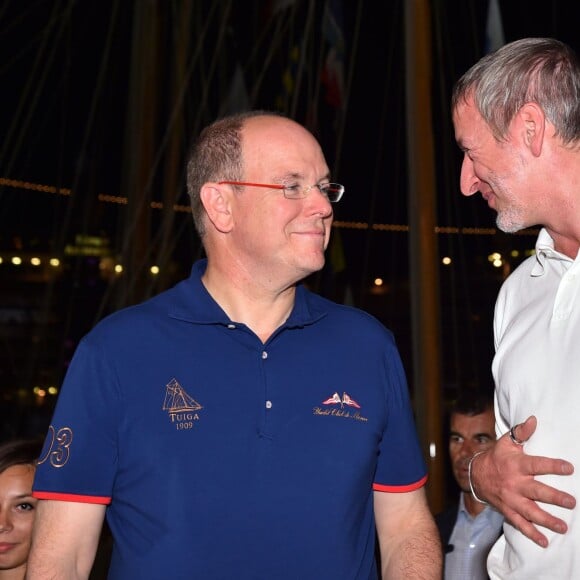 Le prince Albert II de Monaco participait le 10 septembre 2015 à la soirée de remise des prix du Concours des Chefs dans le cadre de la 12e Monaco Classic Week au Yacht Club de Monaco.