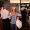 ©2014 RAMEY PHOTO 310-828-3445 Beverly Hills, California, October 14, 2014 Kim Richards grabs lunch at Judi's Deli in Beverly Hills. RC14/10/2014 - 