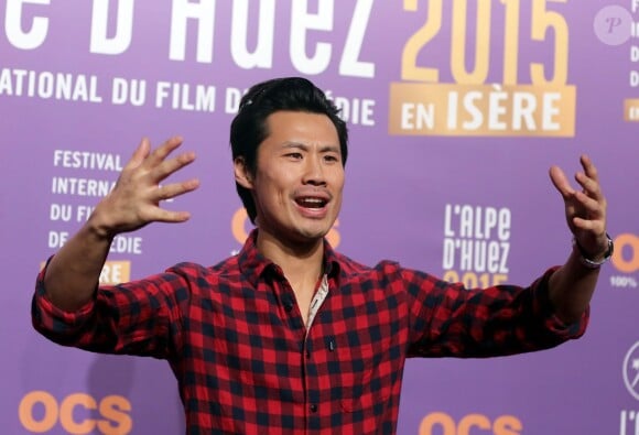 Frédéric Chau - Soirée d'ouverture du 18e festival international du film de comédie de l'Alpe d'Huez, le 14 janvier 2015.