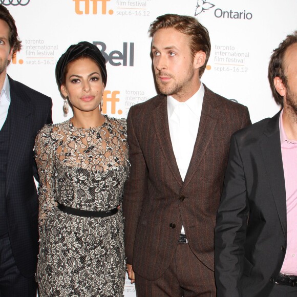 Eva Mendes, Ryan Gosling - Première du film 'The Place Beyond The Pines' à Toronto le 7 septembre 2012