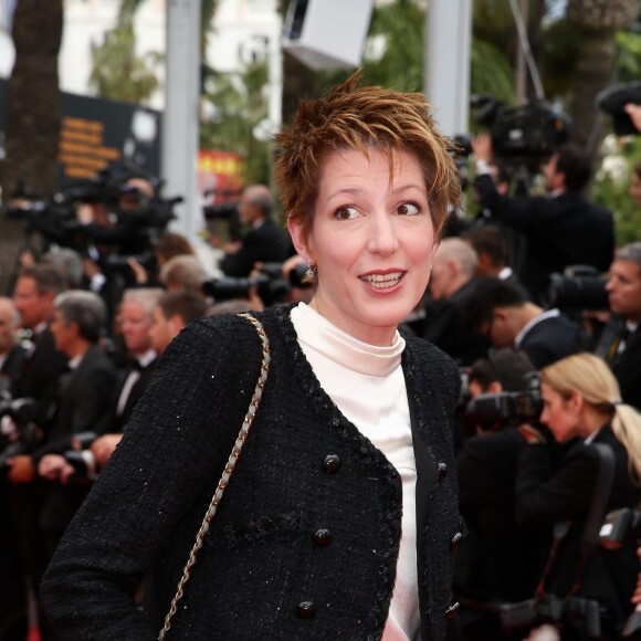 Natacha Polony - Montée des marches du film "Macbeth" lors du 68e Festival International du Film de Cannes, à Cannes le 23 mai 2015.