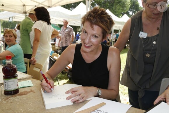 Natacha Polony - La 20e édition de "La Forêt des livres" à Chanceaux-près-Loches, le 30 août 2015.