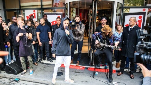 Justin Bieber à Paris : La foule en délire pour son concert chez NRJ !