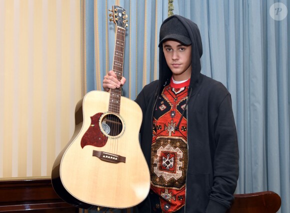 Justin Bieber au Ritz Carlton Hotel de Berlin, le 15 septembre 2015