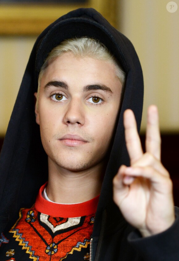 Justin Bieber au Ritz Carlton Hotel de Berlin, le 15 septembre 2015