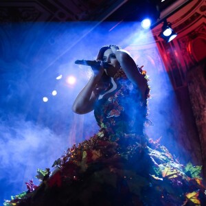 Katy Perry sur scène lors de la soirée "BAZAAR Icons" du magazine Harper's Bazaar à l'hôtel Plaza. New York, le 16 septembre 2015.