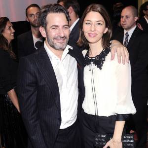 Marc Jacobs et Sofia Coppola assistent au défilé Marc Jacobs printemps-été 2016 au Ziegfeld Theater. New York, le 17 septembre 2015.