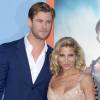 Chris Hemsworth et Elsa Pataky lors de l'avant-première de "Vive les vacances (Vacation)" à Los Angeles le 27 juillet 2015