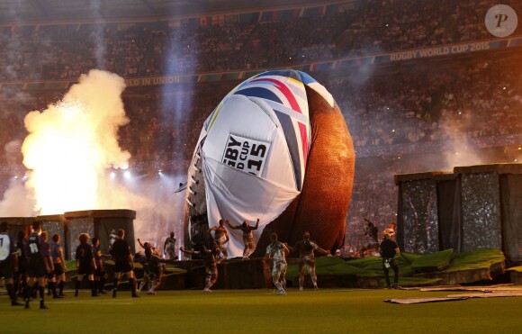 General View during the Rugby World Cup 2015 at Twickenham Stadium in London, UK on Friday September 18, 2015. Photo by Laura Harding/PA Wire/ABACAPRESS.COM18/09/2015 - London