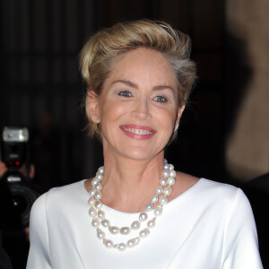 Sharon Stone au cocktail de la soirée "Pilosio Building Peace Award 2015" à Milan en Italie le 12 septembre 2015.