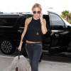 Kate Hudson va prendre un avion à l'aéroport de Los Angeles, le 31 août 2015