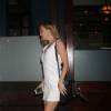 Kate Hudson sort de l'hôtel Greenwich dans le quartier de Tribeca à New York. Le 9 juillet 2015