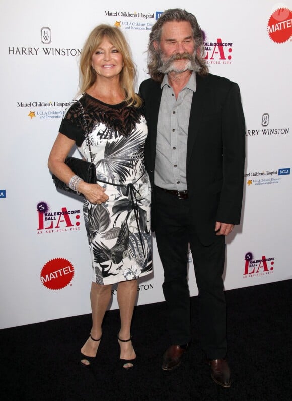 Kurt Russell et sa femme Goldie Hawn à la soirée "The Mattel Children's Hospital UCLA Kaleidoscope Award" à Culver City, le 2 mai 2015